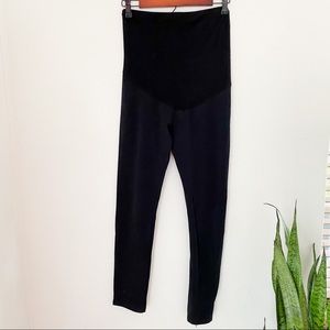 Missguided Maternity Ribbed Over the Bump Leggings